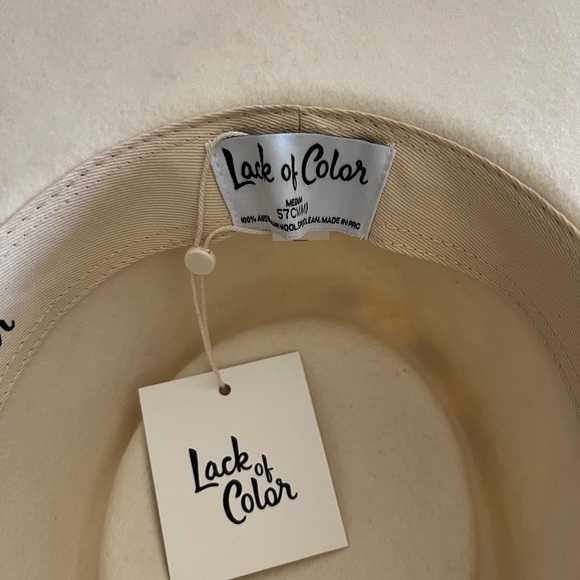 Lack of color lavender Lolita hat - Picture 3 of 4